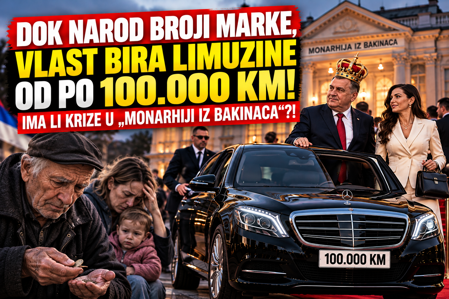 Ministarka i nova limuzina